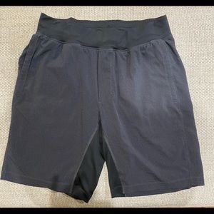 Lululemon Mens Classic Black Training Shorts